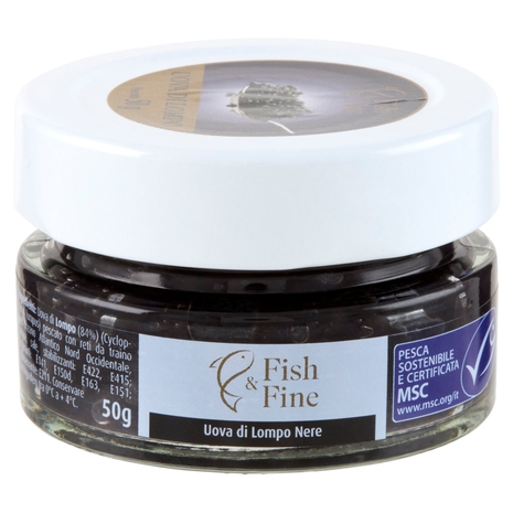 Fish & Fine Uova di Lompo Nere 50 g